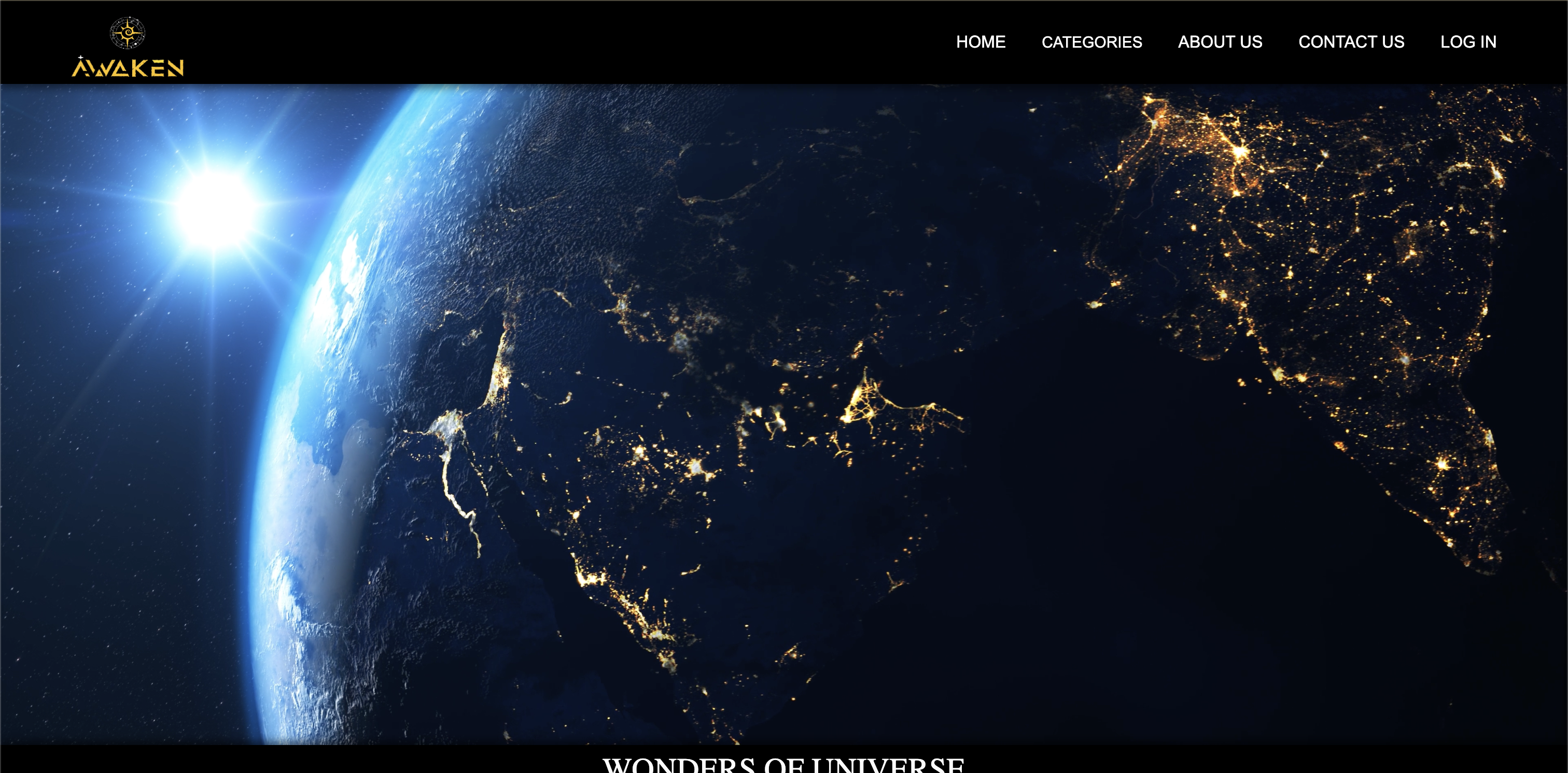 Space Encyclopedia Site website screenshot