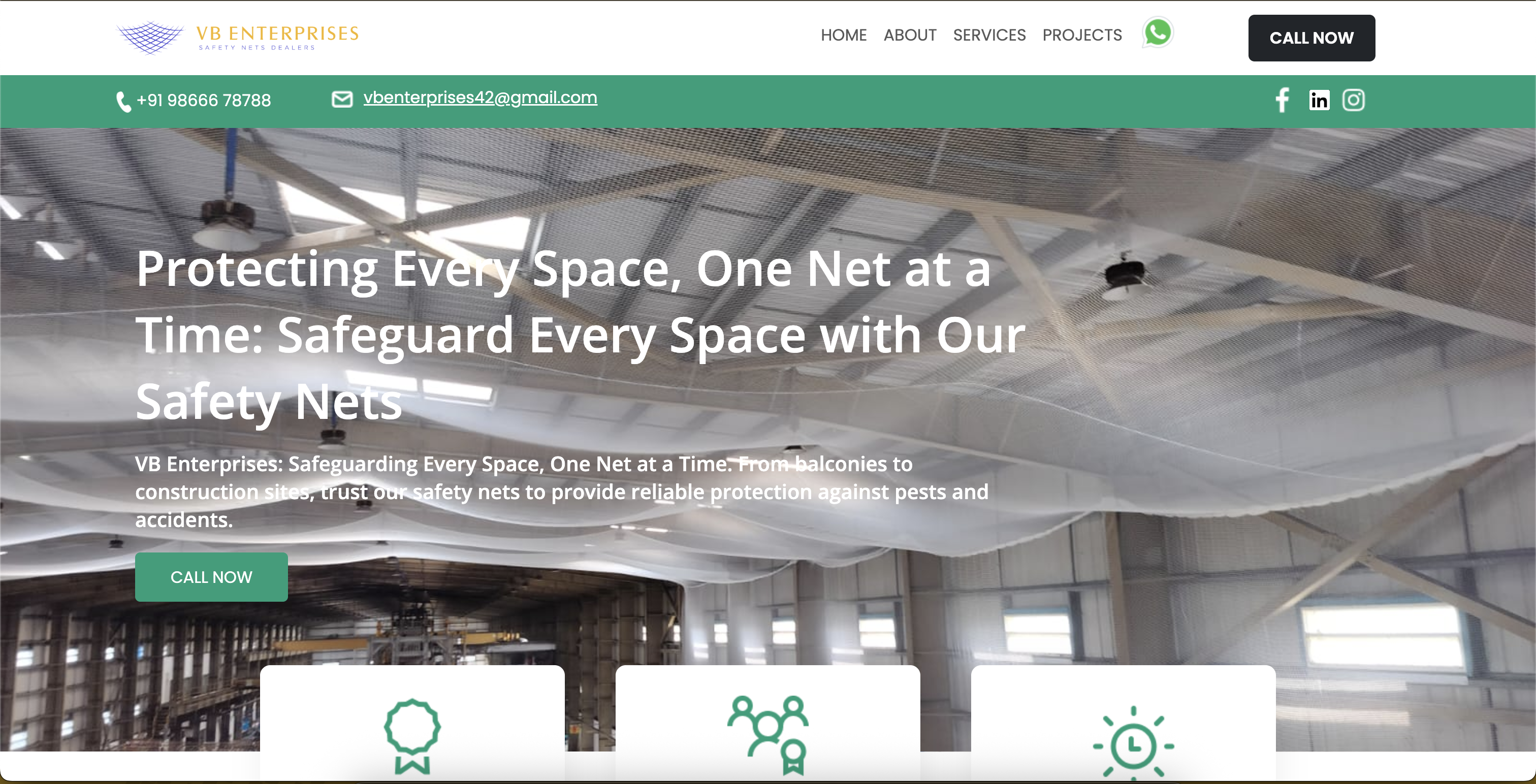 VB Enterprises Website